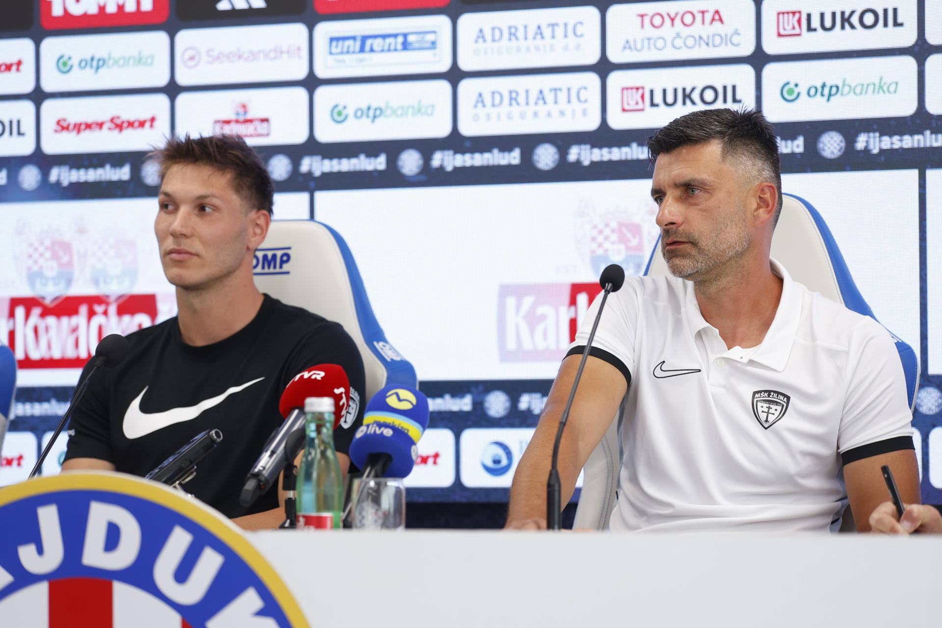 Trener Žiline otvoreno: ‘Htjeli smo Hajduk u ždrijebu! Očekivali smo pojačanja, ali na kraju ih nismo dobili...‘