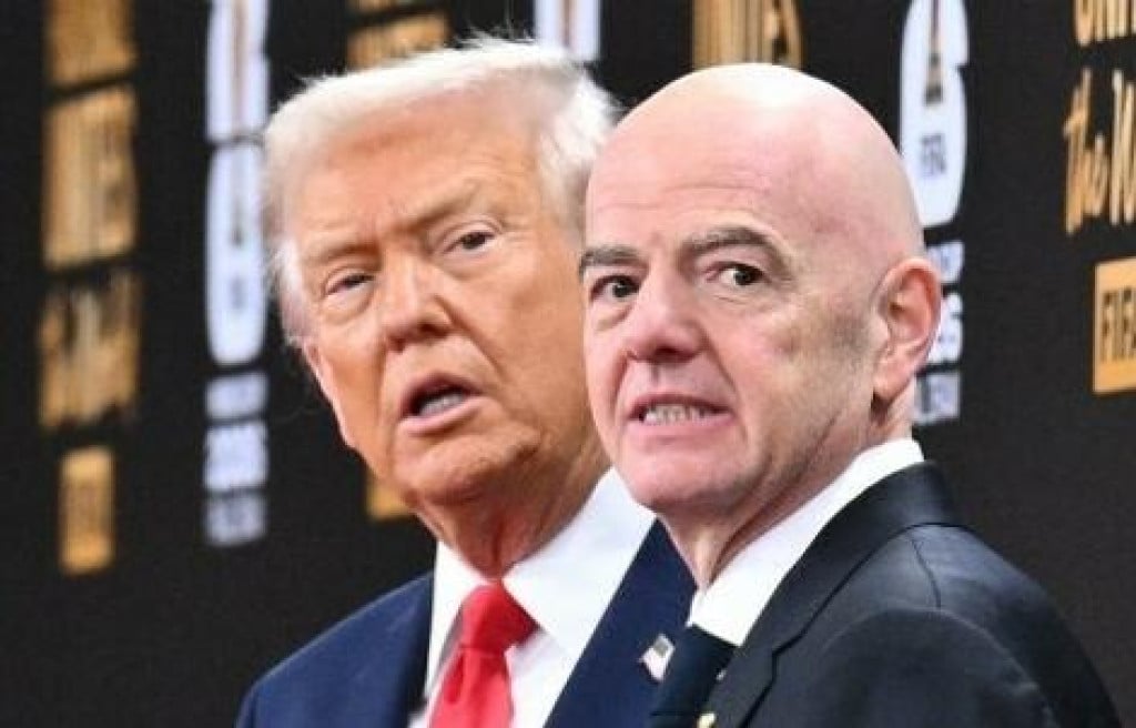 <p>Donald Trump i Gianni Infantino</p>