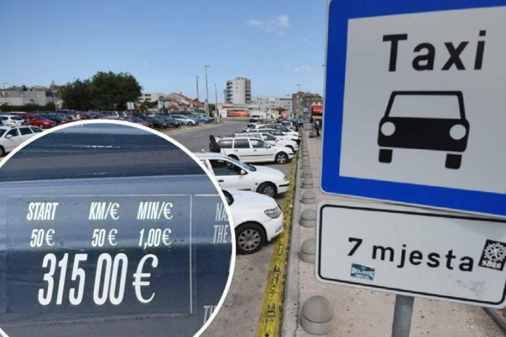 <p>Taksis stajali&scaron;te na Poluotoku i najvi&scaron;e cijene u Zadru</p>