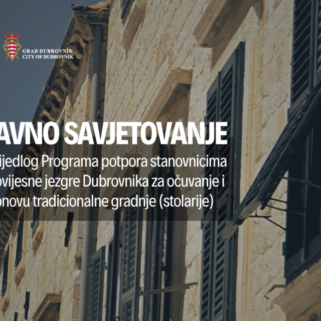 <p>Gradske potpore stanovnicima u zidinama za popravak stolarije</p>