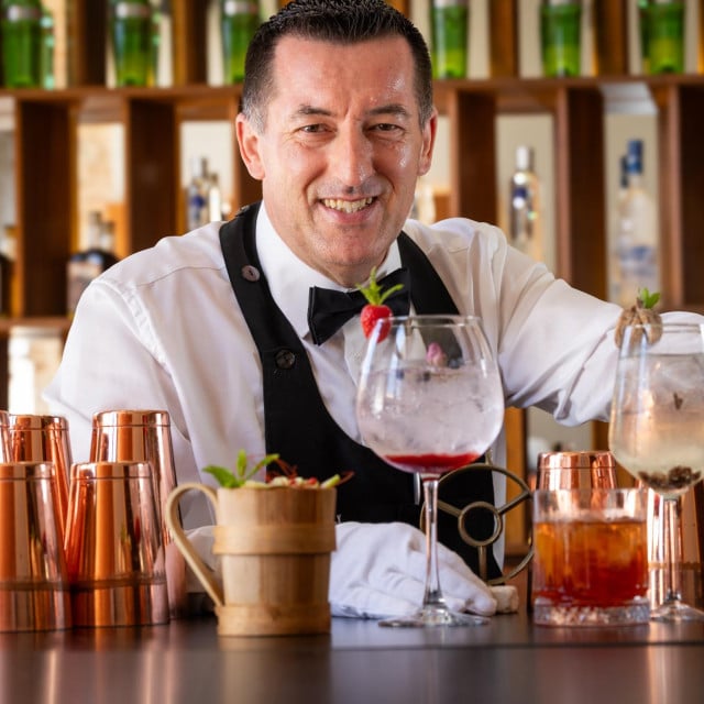 <p>Splitski barmen Jure Vojković</p>