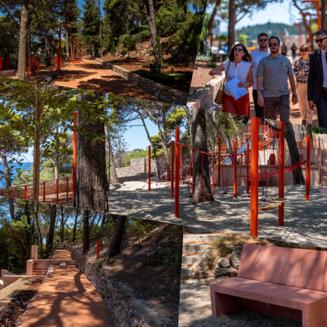 <p>Park Gradac, zavr&scaron;ni radovi</p>
