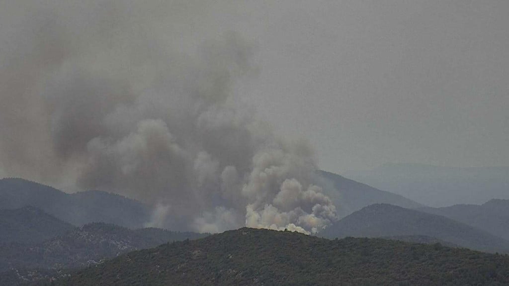 <p>Požar na Korčuli između Blata i Smokvice</p>
