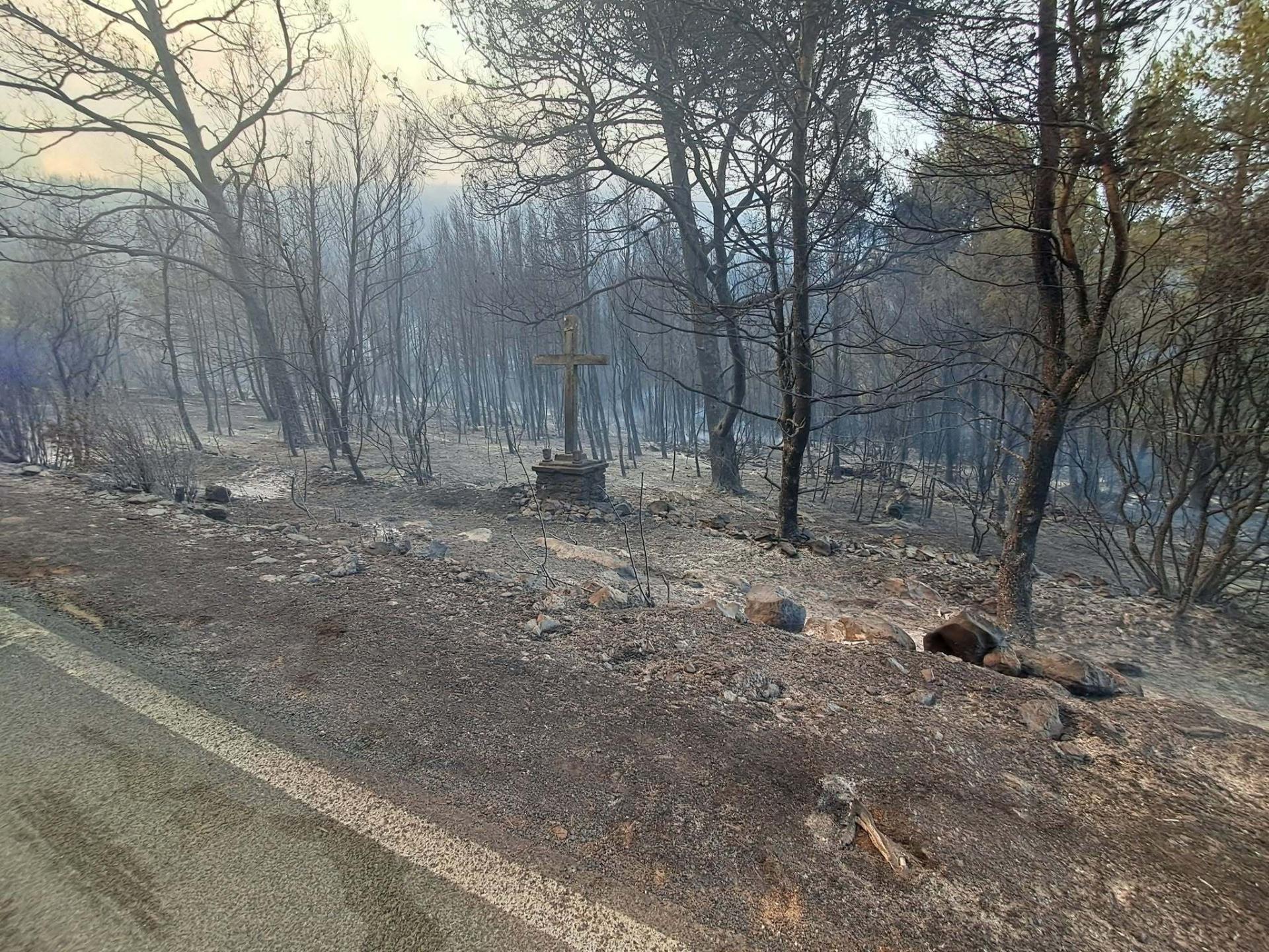 FOTO/VIDEO Kad se činilo da će vatra progutati Korčulu, nebo je poslalo kišu: pogledajte što je ostalo iza požara