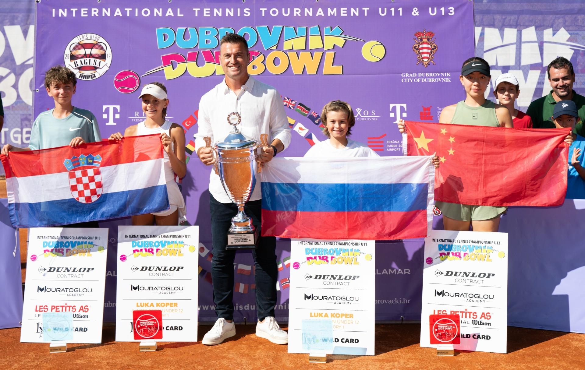 Hrvatski tenis nikad uspješniji na Dubrovnik Dub Bowlu: Ira Pupovac i Jan Celiščak podigli pobjedničke pokale!