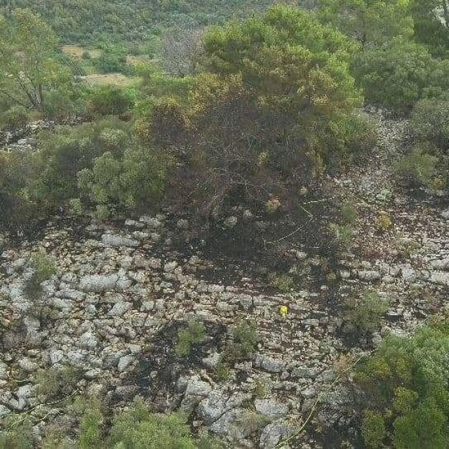 <p>Grom je izazvao požar i na Lastovu</p>