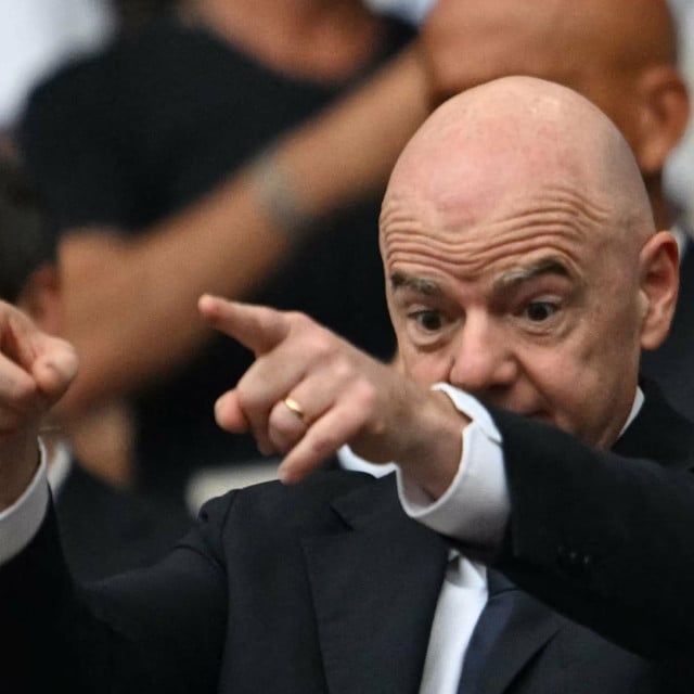 <p>Predsjednik FIFA-e Gianni Infantino</p>