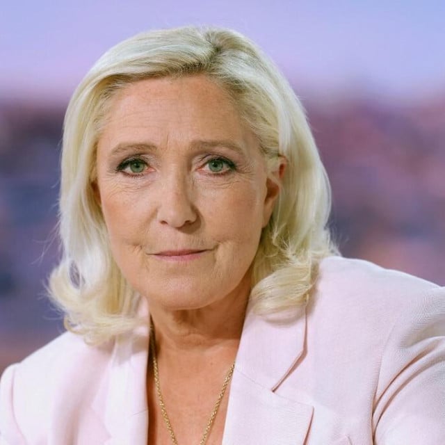 <p>Marine Le Pen&nbsp;svjesna je da joj je ovo možda i labuđi pjev</p>