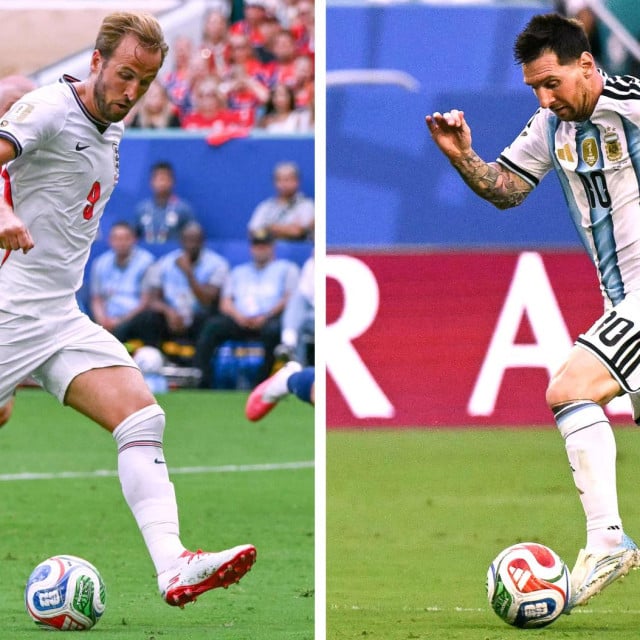 <p>Harry Kane i Lionel Messi&nbsp;</p>