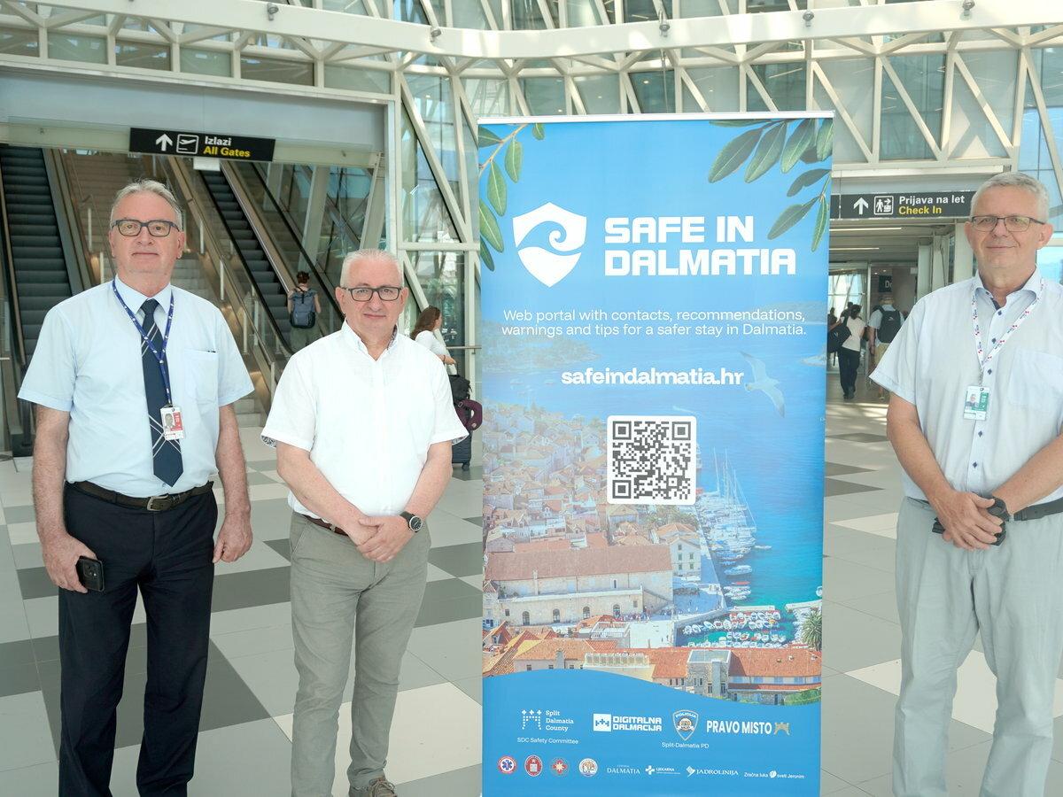 Zračna luka Sv. Jeronim pridružila se safeindalmatia.hr: sigurnost turista počinje prije nego što uopće iziđu iz terminala