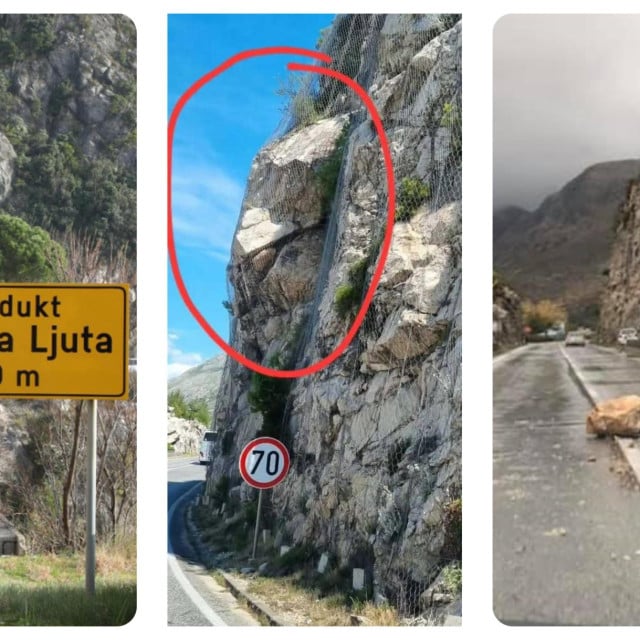<p>Duboka Ljuta je zbog čestih odrona jo&scaron; jedna kritična točka na magistrali</p>