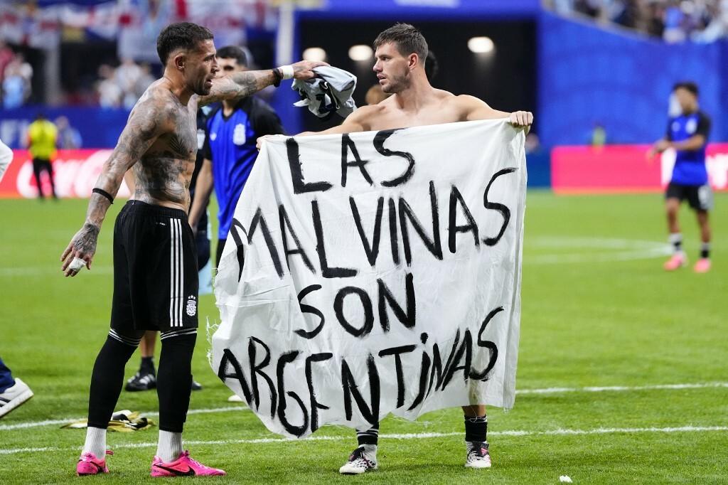 Kakva provokacija! Pogledajte transparent koji su Argentinci podigli o Falklandskim otocima nakon pobjede