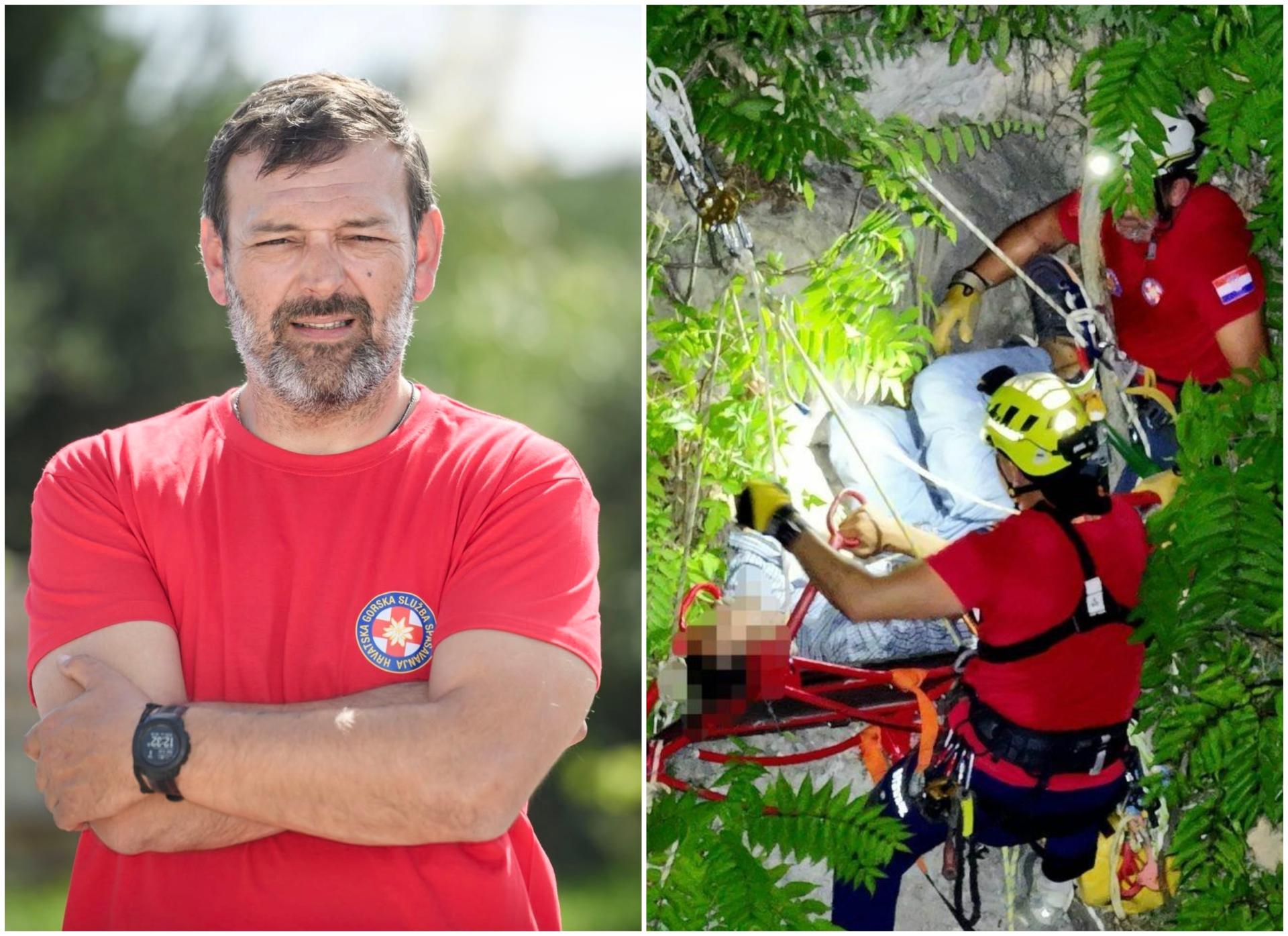 Drnišanin deset sati visio naglavačke u kanjonu Čikole! GSS-ovac: ‘Prvi sam došao do njega. Ovo ga je spasilo od smrti‘