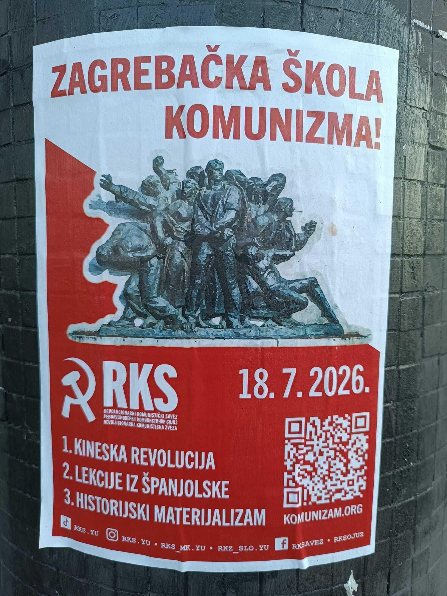 Ivica Šola: U vrijeme kada ni KP Kine više nije komunistička, u Zagrebu se organizira skup ‘ZG škola komunizma‘!
