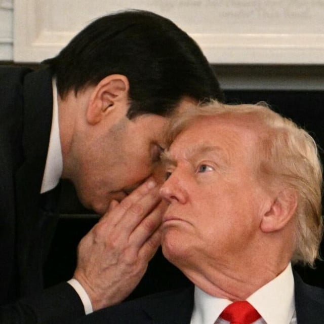 <p>Rubio i Trump</p>