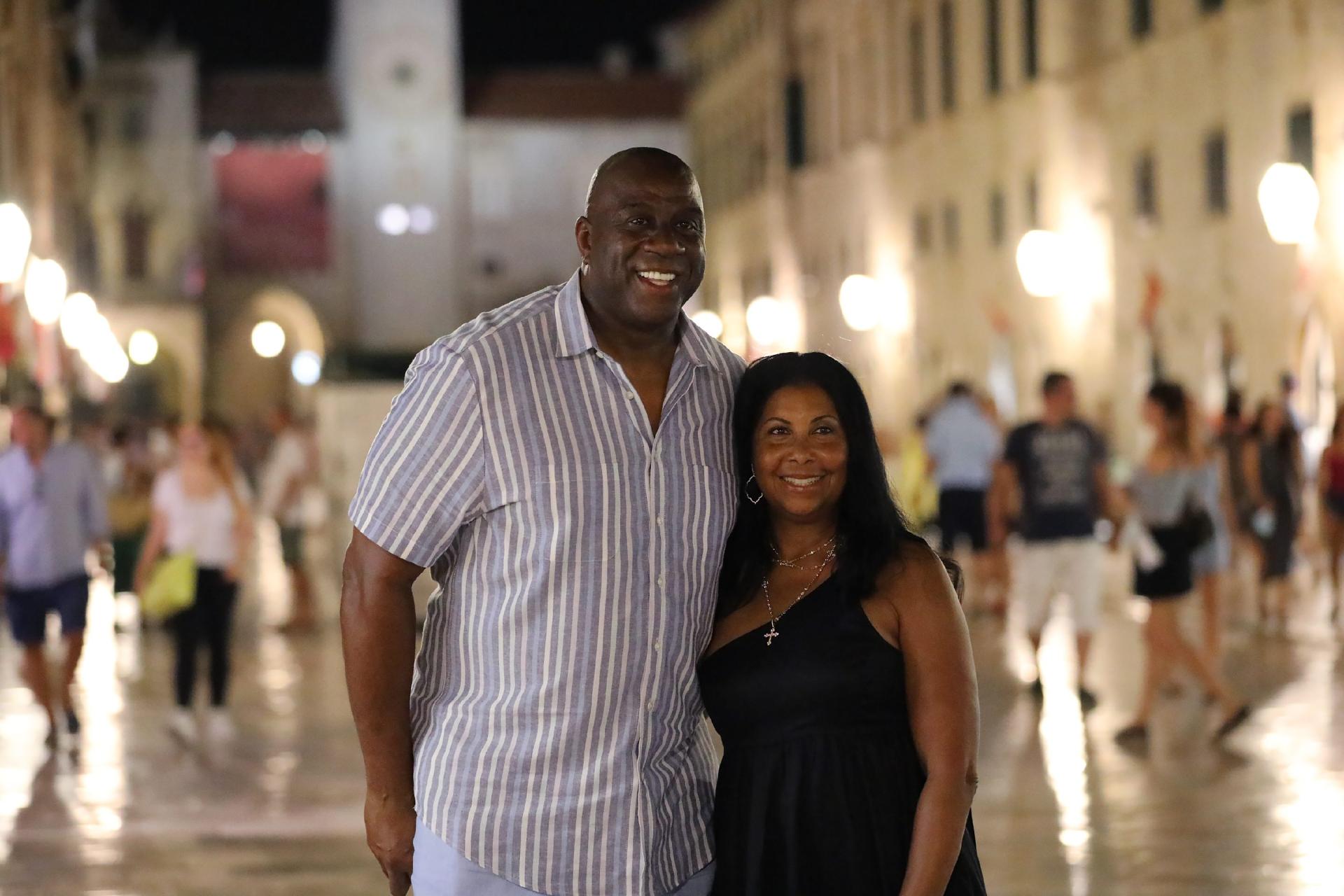 Vratio nam se Magic Johnson! Oduševljen poznatnim restoranom u Dubrovniku