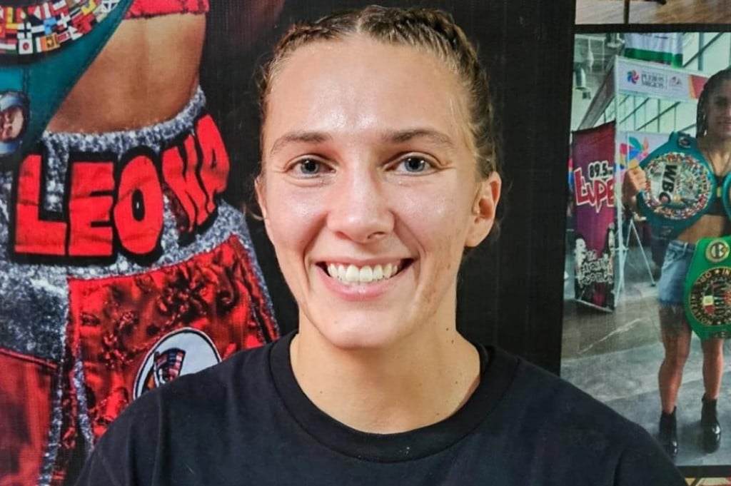 <p>Nesretna boksačica Hannah Rapp</p>