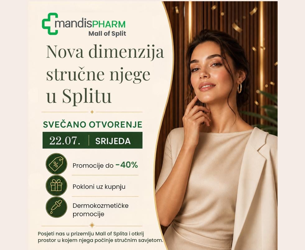 Nova adresa za zdravlje i ljepotu u Splitu: Mandis Pharm otvara premium koncept