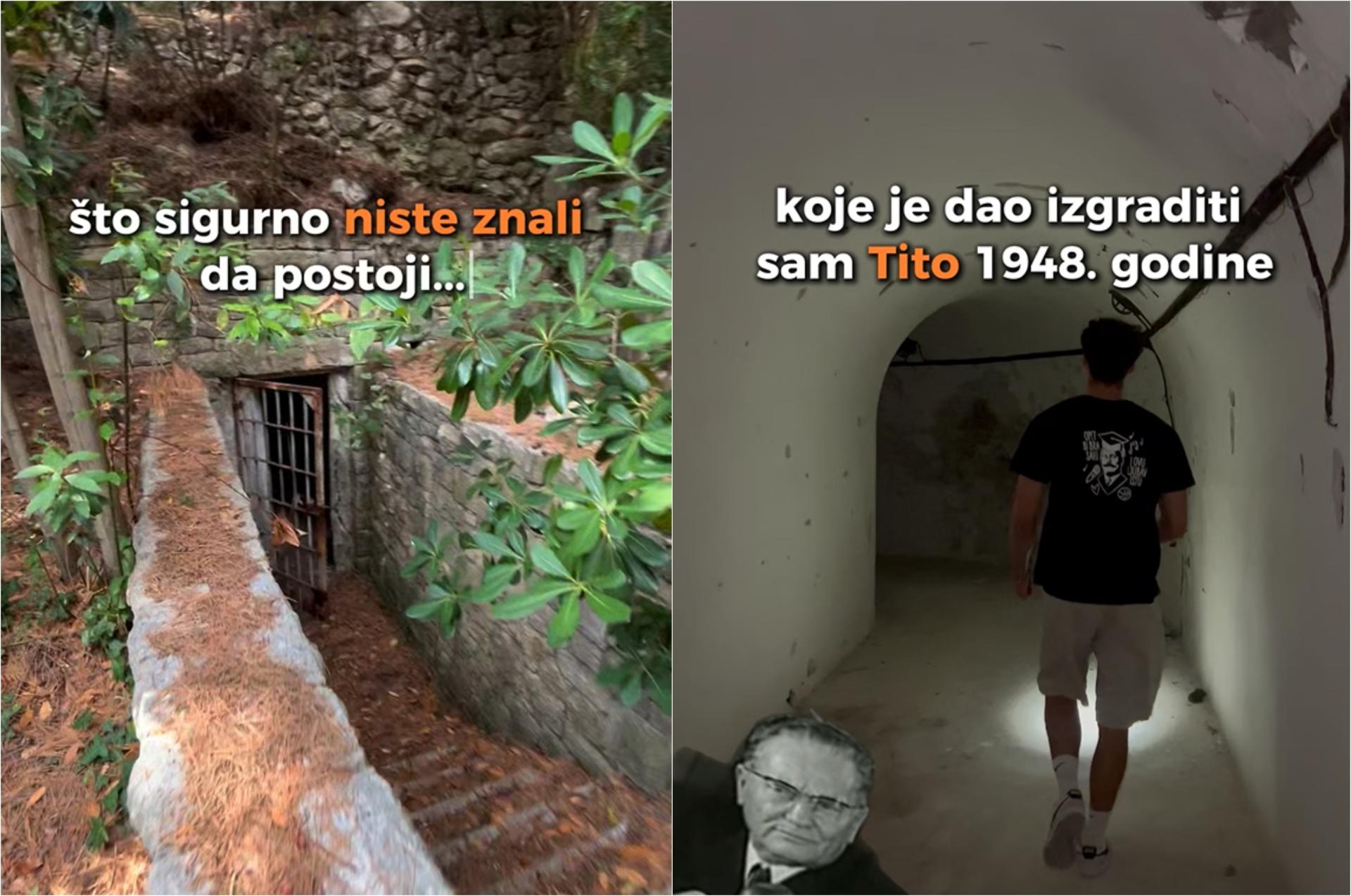 VIDEO Pogledajte što se krije ispod Titove vile- zavirili smo u tajanstveni kompleks tunela na Marjanu
