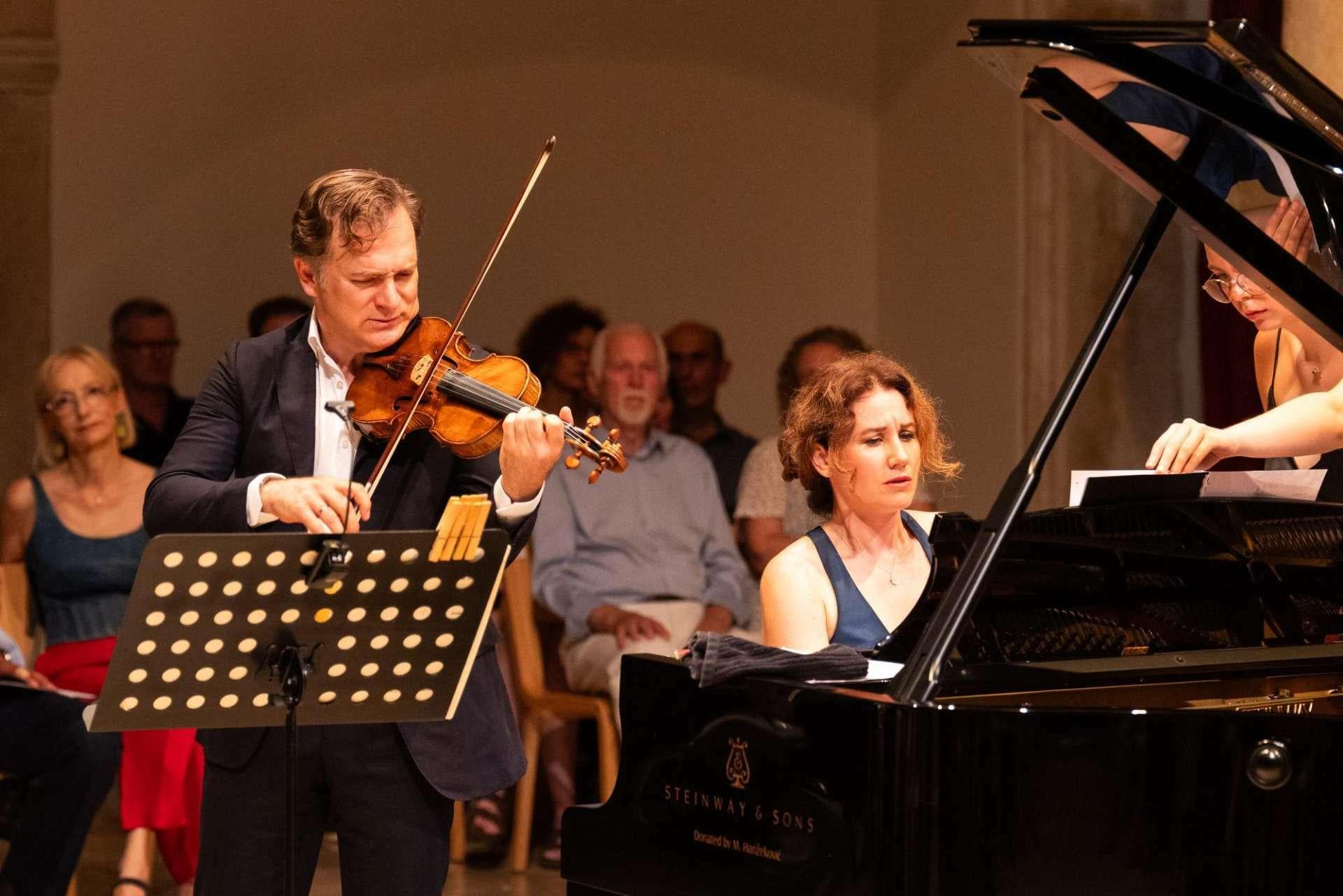 Violinist Renaud Capuçon i pijanistica Martina Filjak u Kneževome dvoru: Glazba u najboljem omjeru muzikalnosti, intelekta i kulture zajedništva