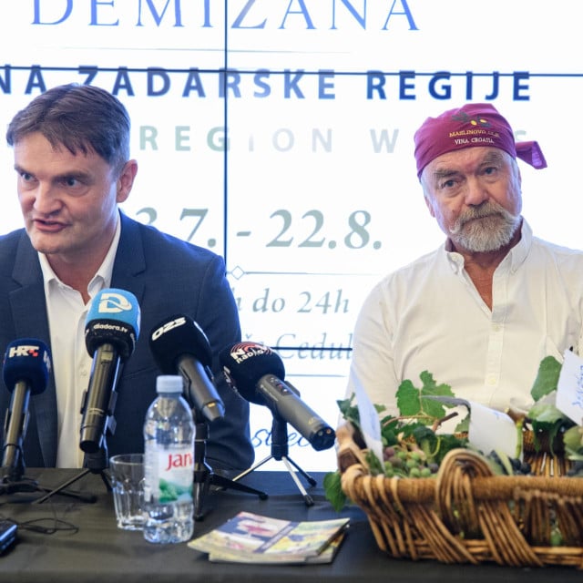 <p>ZADAR - 21.07.2026 - PRESS - Medijska konferencija povodom predstavljanja manifestacije Demižana vina Zadarske regije</p>