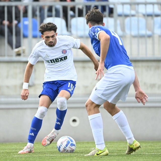 <p>Lovre Lončar u juniorima Hajduka</p>