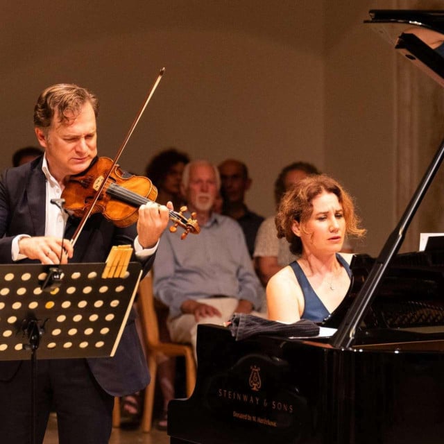 <p>Renaud Capu&ccedil;on i Martina Filjak</p>