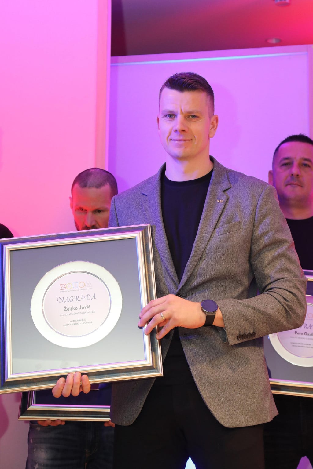 <p>Željko Jović je dobitnik brojnih sportskih priznanja</p>