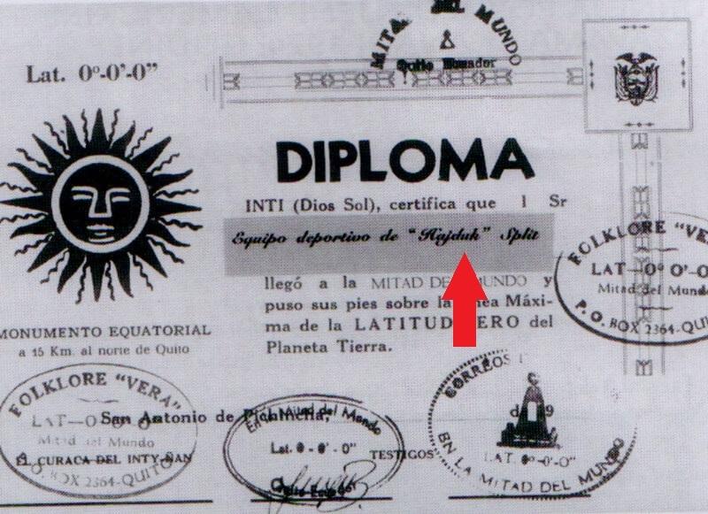 Ovo je priča o Hajduku, ali i ljudima koji su napuštali Dalmaciju i uvijek ostajali u vezi s voljenim klubom