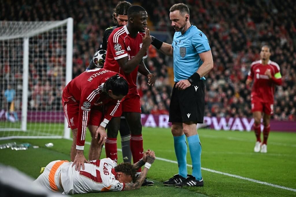 <p>Pawel Raczkowski na utakmici Lige prvaka Liverpool - Galatasaray u ožujku ove godine</p>