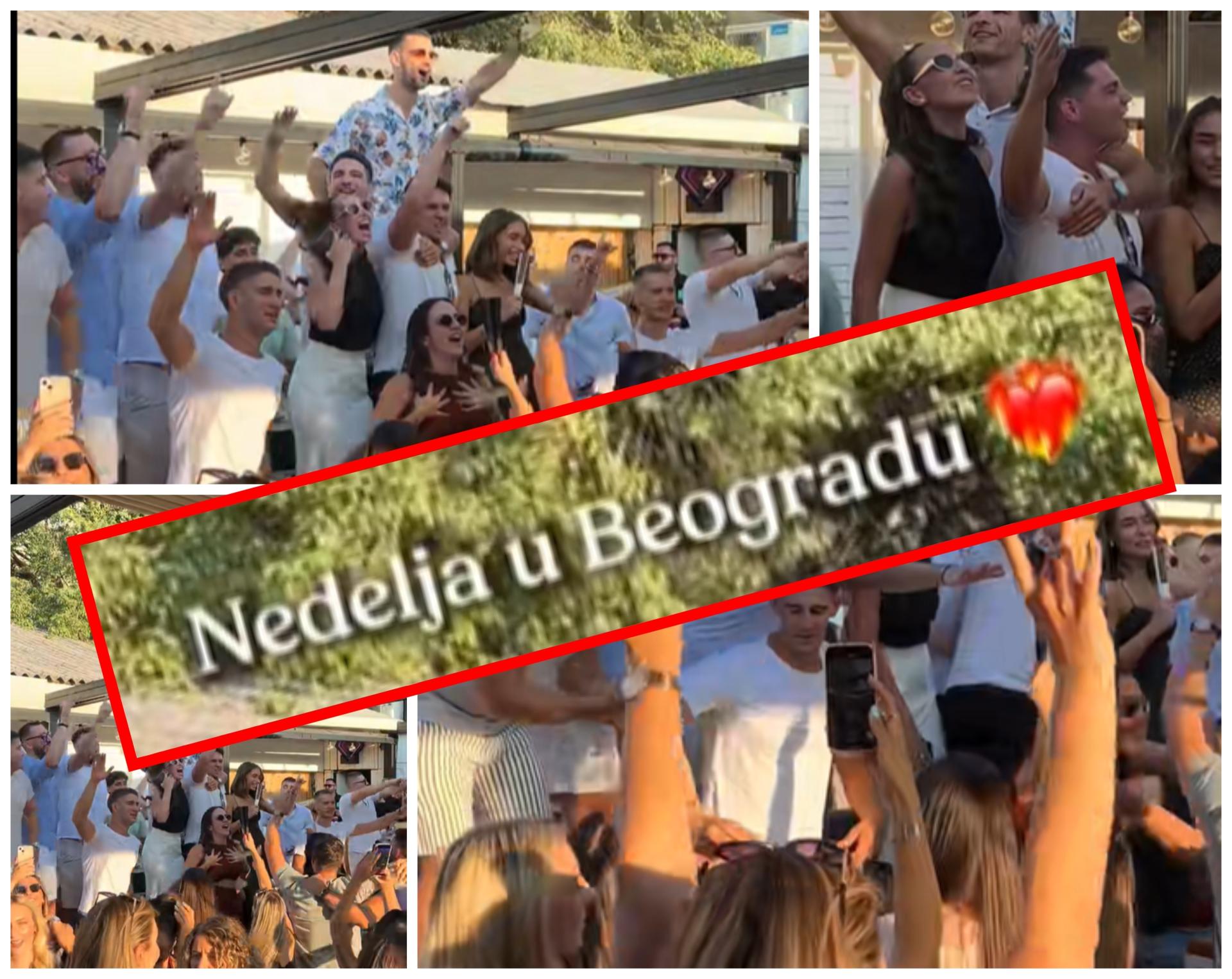 Usred Beograda pjevaju hrvatski hit, kafić na nogama, popeli se na stolove: ‘Ganuli ste me do suza. Pozdrav iz Splita‘