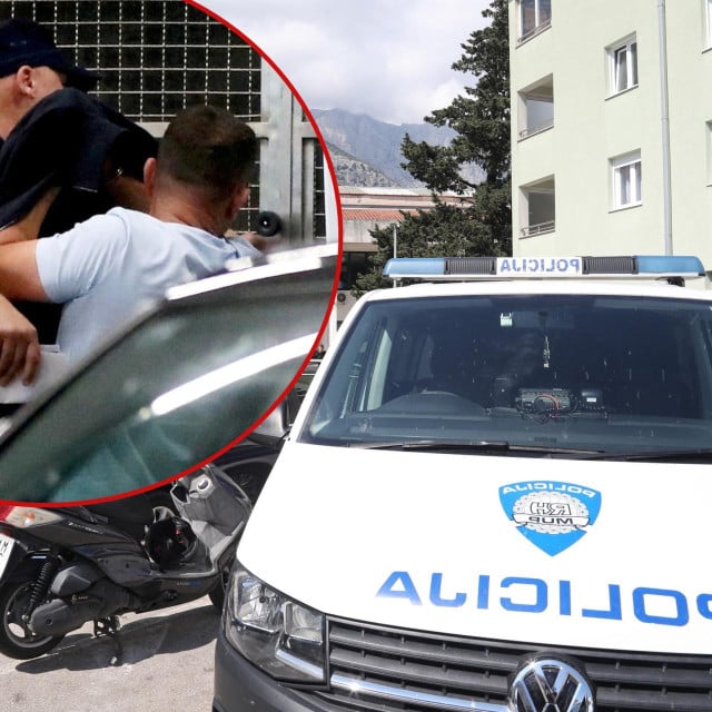 <p>Policija na očevidu u Makarskoj; Privođenje/Ilustracija</p>