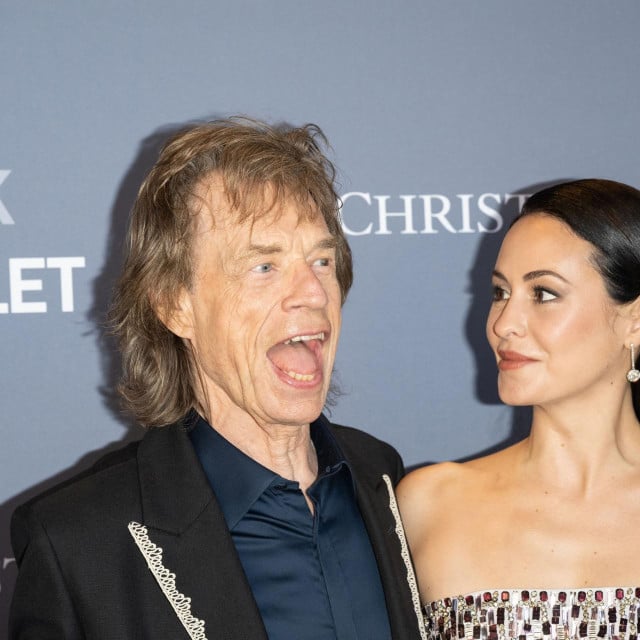 <p>Mick Jagger i Melanie Hamrick&nbsp;</p>
