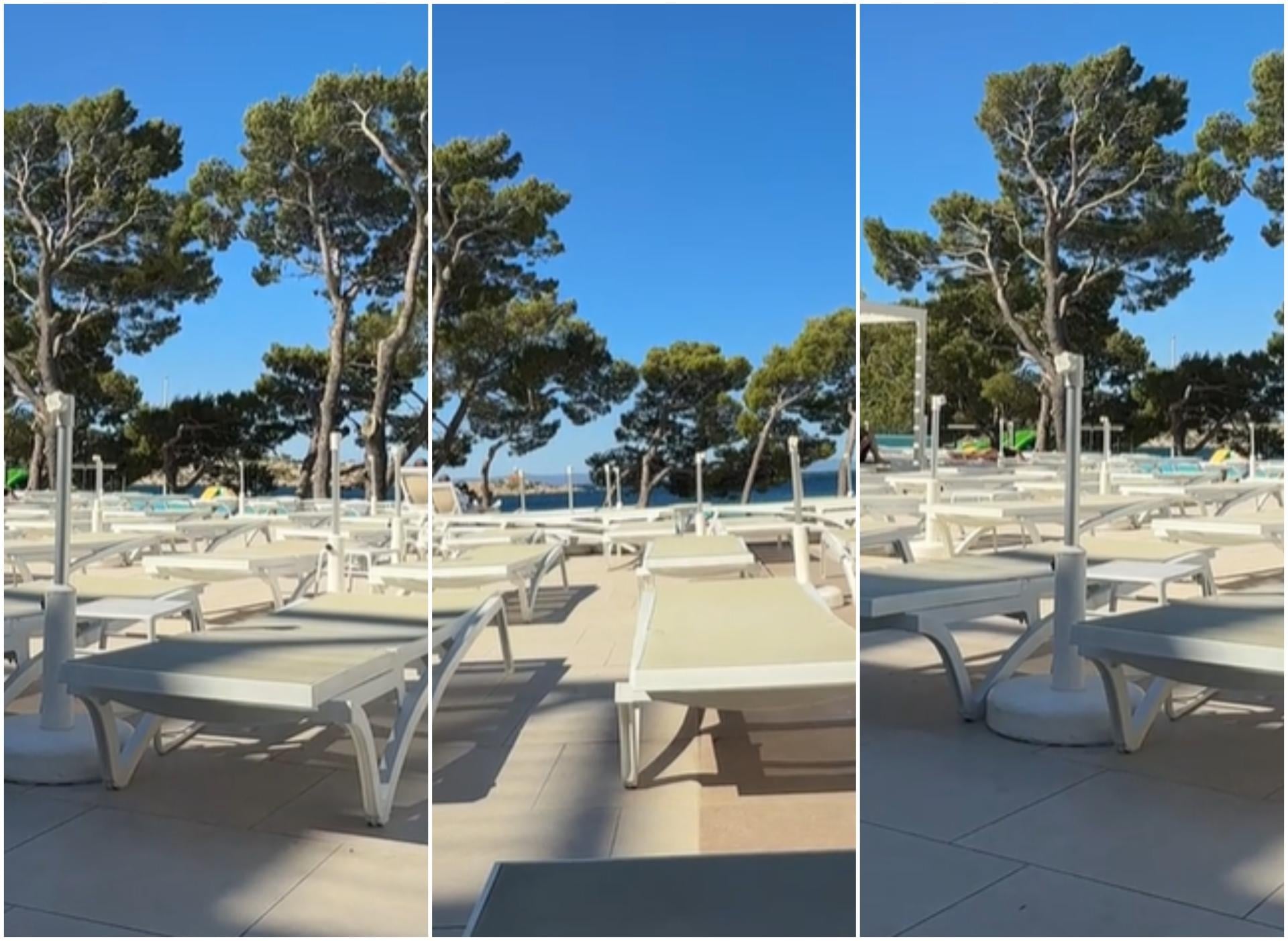 VIDEO Ugledni portal o praznim dalmatinskim plažama: Cijene potjerale sve. Ležaljke prazne, otkazuju se rezervacije...