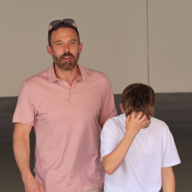 <p>Ben Affleck sa sinom Samuelom</p>