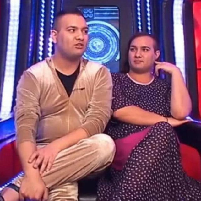 <p>Mika i Giba Vasić</p>