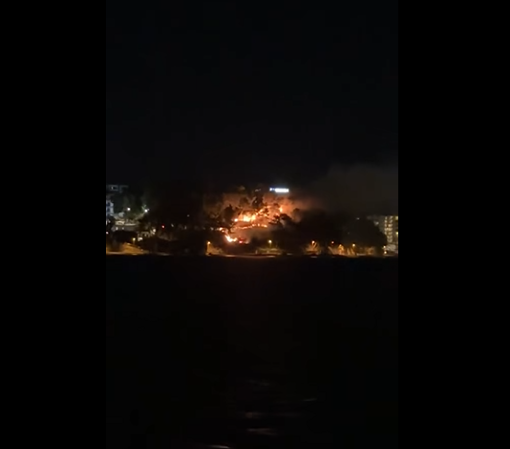 <p>Požar kod hotela Lav<br>
&nbsp;</p>