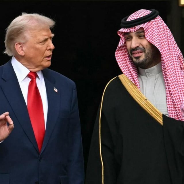 <p>Donald Trump i princ ubojica Mohammed bin Salman</p>