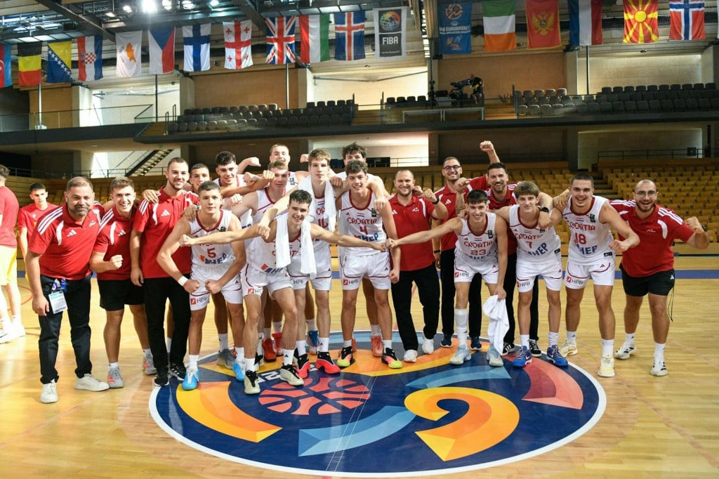 <p>Hrvatska U18 ko&scaron;arka&scaron;ka reprezentacija</p>