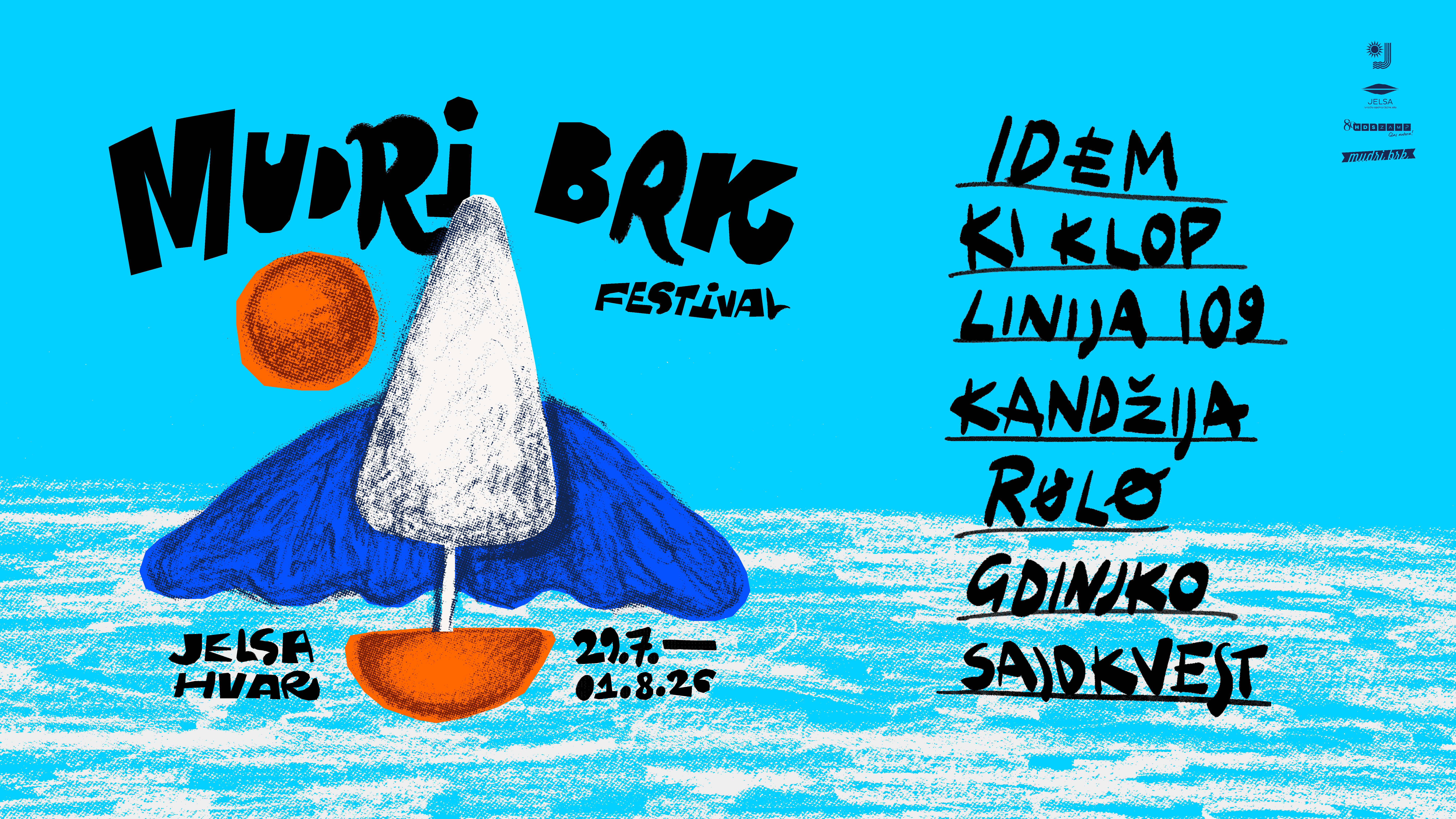 Jelsa od 29. srpnja do 2. kolovoza domaćin jubilarnog Mudri Brk Festivala