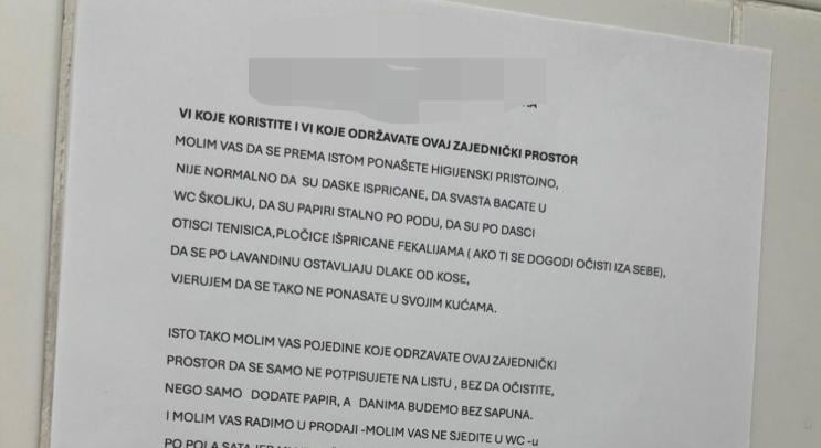 Kaos u WC-u Mall of Splita završio javnim obračunom: ‘Poslat ćemo mail upravi centra‘