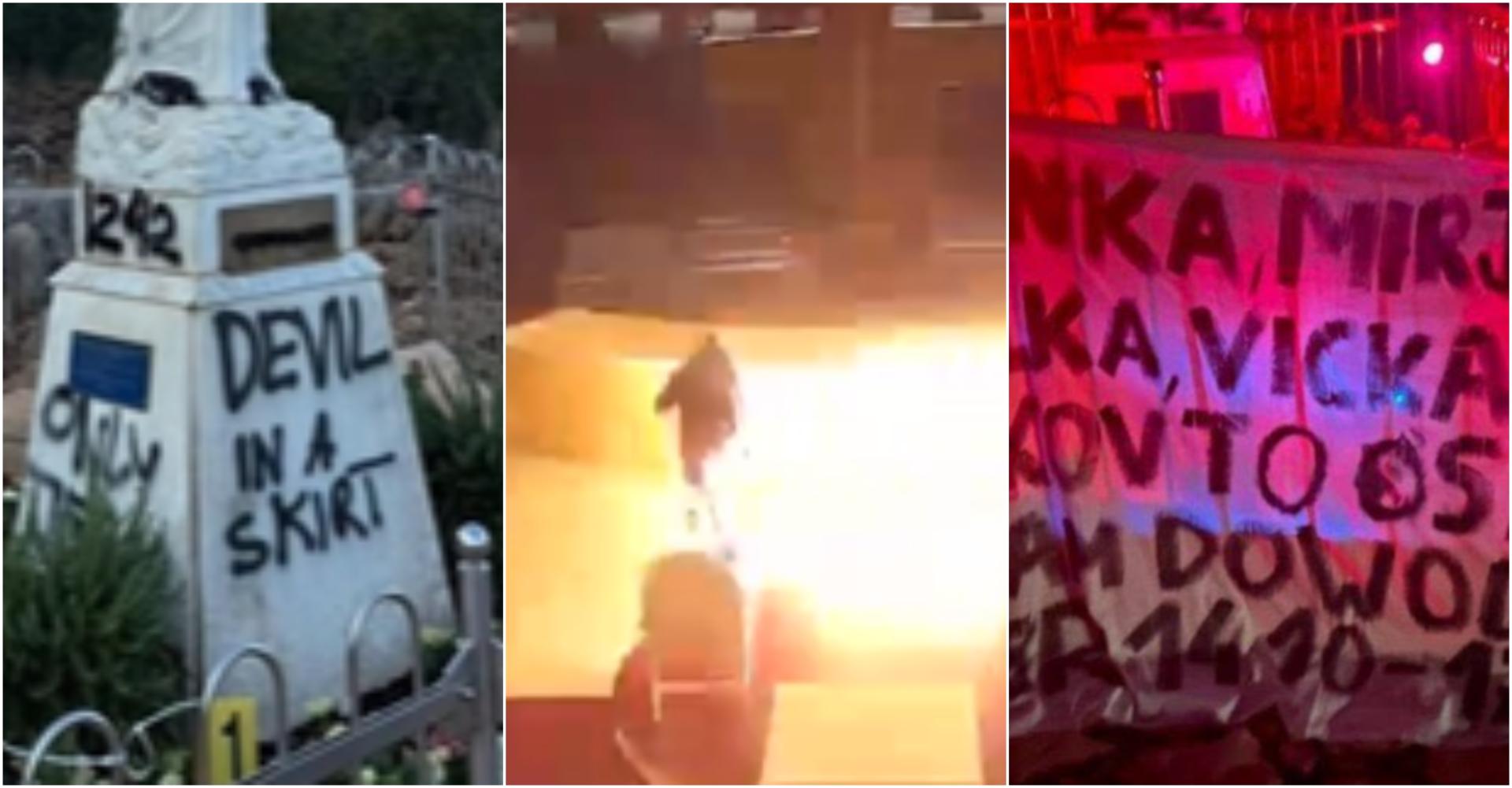 Gospin kip išaran odvratnim porukama, spominju se i vidjelice. Oglasio se Župni ured, objasnili što će biti sa svetištem