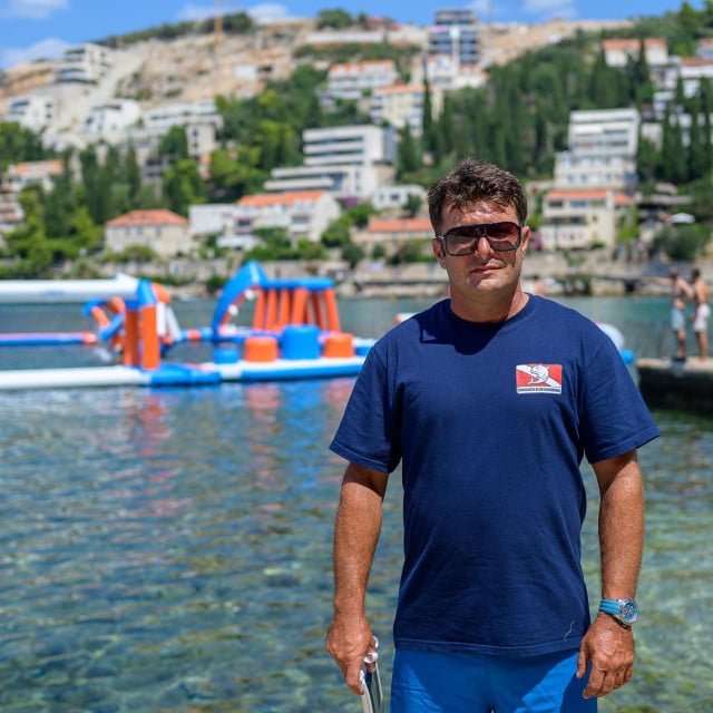 <p>Dubrovnik, 280726. Nermin Spahic, spasio troje ljudi jet skijem u moru ispred hotela Rixos.