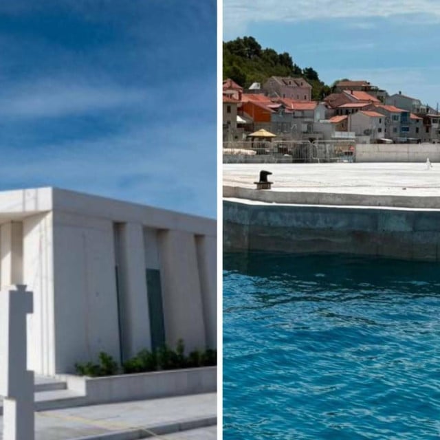 <p>Terminal u &Scaron;ibeniku i riva u Prvić Luci</p>