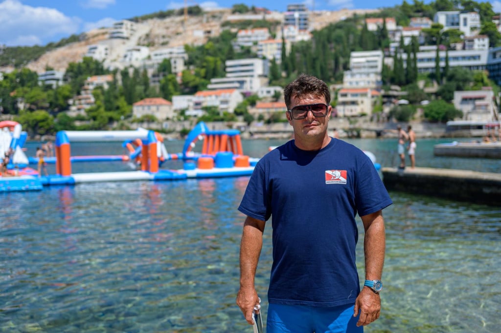 <p>Dubrovnik, 280726. Nermin Spahic, spasio troje ljudi jet skijem u moru ispred hotela Rixos.
