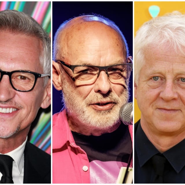 <p>Skupina od 120 britanskih milijuna&scaron;a ovih je dana uputila pismo premijeru Andyju Burnhamu tražeći veće poreze... (na fotografiji&nbsp;Gary Lineker,&nbsp;Brian Eno i&nbsp;Richard Curtis)</p>