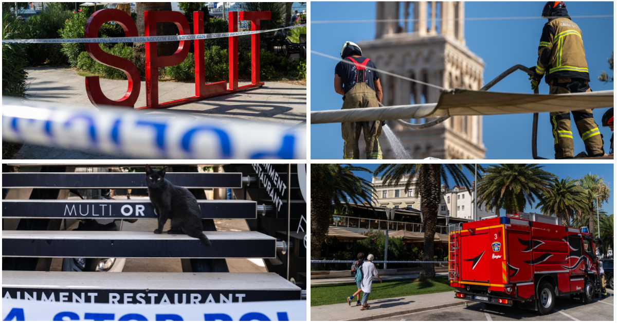 Policija i vatrogasci i dalje osiguravaju Roof 68 nakon sinoćnjeg požara, provjerili smo o čemu se radi