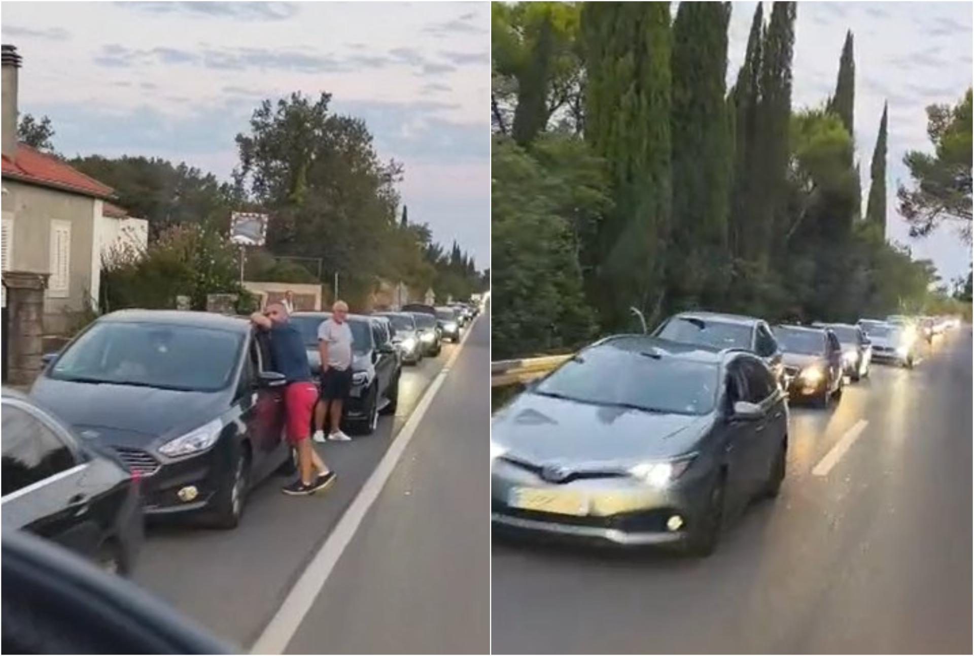 Mladi iz paralizirane dalmatinske općine priskočili u pomoć zaglavljenima u koloni, mještani iznijeli kontejnere