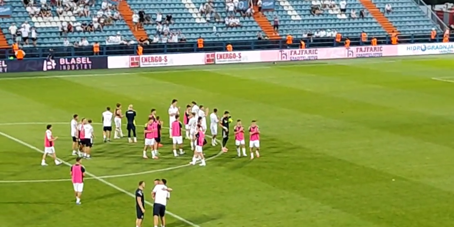 VIDEO Igrači Hajduka nakon poraza pozdravili navijače, pogledajte kako je to izgledalo
