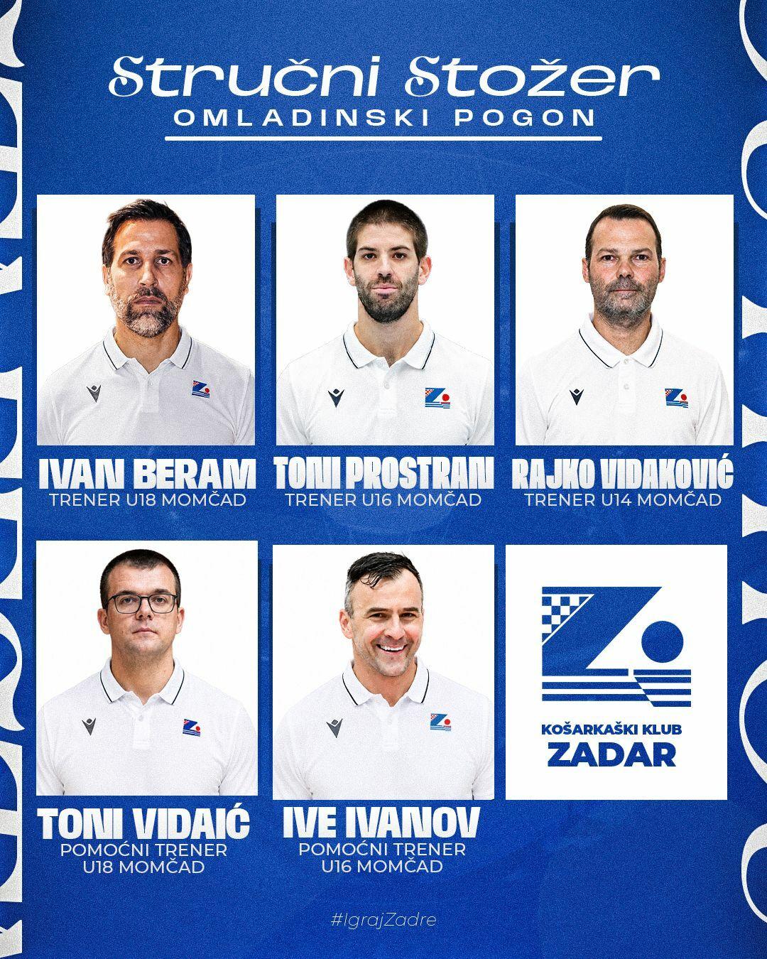 Jurlina i Beram donijeli su svježi vjetar u omladinski pogon KK Zadar. I to izgleda jako dobro!